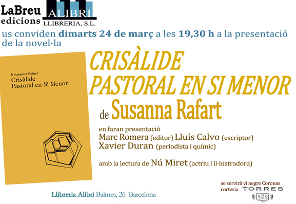 Crisàlide Susanna Rafart Alibri